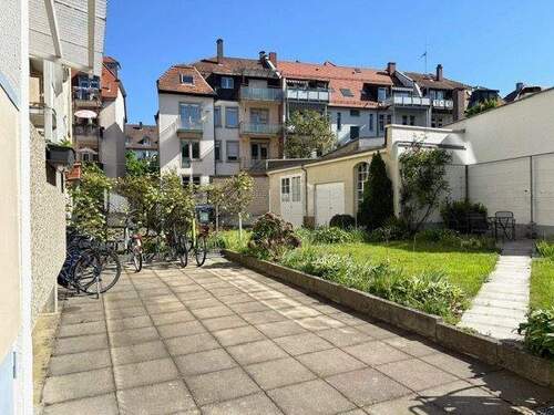 Hof für Fahrräder - 