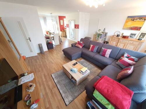 Wohn-Essbereich - 5 Zimmer Etagenwohnung zum Kaufen in Bad Kissingen