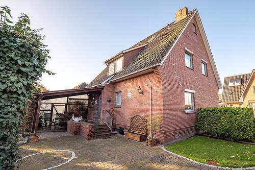 Hinteransicht - 3 Zimmer Einfamilienhaus zum Kaufen in Drochtersen