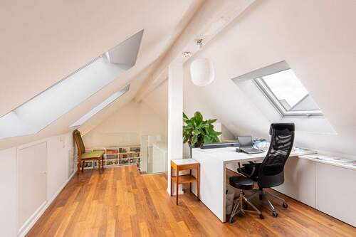 Arbeitszimmer - Etagenwohnung mit 113,00 m&sup2; in Ludwigsburg zum Kaufen
