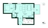 Grundriss der Eigentumswohnung WE085 - 