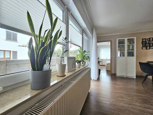 Fensterbank Balkon - Hier wohnt es sich hervorragend.