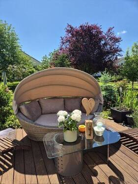 Lounge auf der Terrasse - 4 Zimmer Mehrfamilienhaus, Wohnhaus zum Kaufen in Wolfhagen