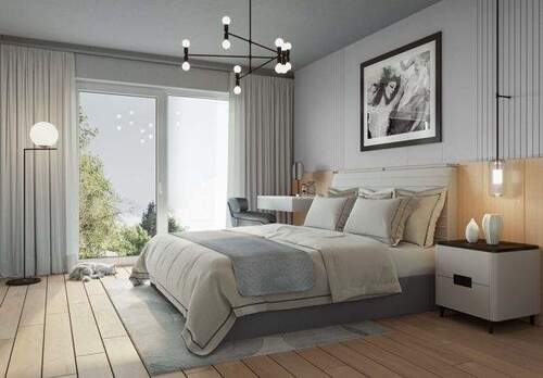 Schlafzimmer - Etagenwohnung mit 109,80 m² in Merching zum Kaufen