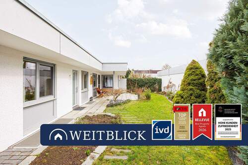 Titelbild - WEITBLICK: 'Am Feldrand gelegen - komfortabel wohnen ohne Stufen im Leben!'