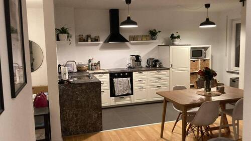 Einbauküche - 3-Zimmer-Wohnung mit Balkon in der Herzo-Base 18.08