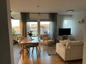 Wohnzimmer - Etagenwohnung mit 76,70 m&sup2; in Herzogenaurach zur Miete