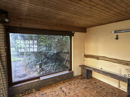 überdachter Außensitz - 