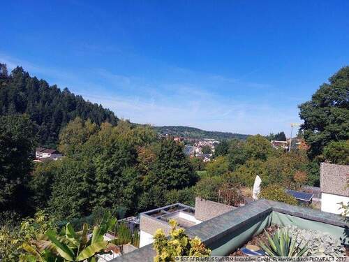 Aussicht - Terrassenwohnung mit großer Terrasse und tollem unverbaubarem Ausblick