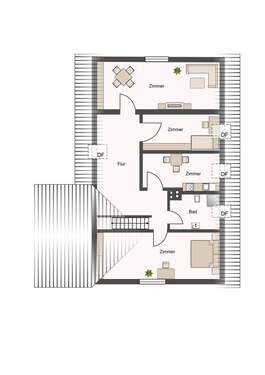 Mehrfamilienhaus - Dachgeschoss - 