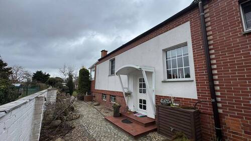 Hausansicht - Doppelhaushälfte mit 94,00 m&sup2; in Rathenow zum Kaufen