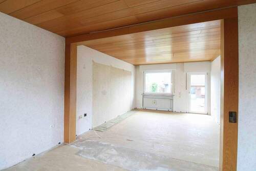 Wohnzimmer - 3 Zimmer Doppelhaushälfte in Kamen