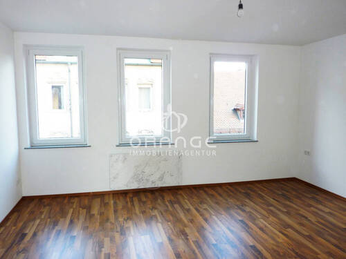 Das Wohnzimmer, vor Einzug der Mieter - 