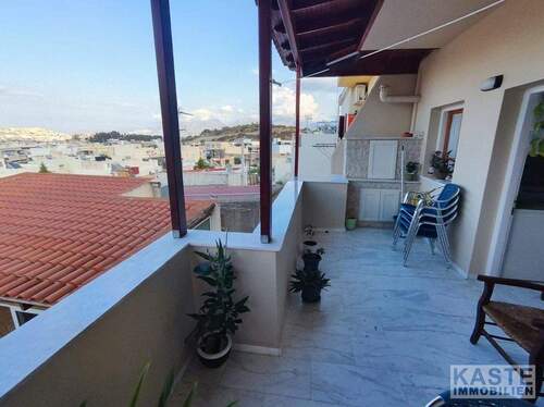 Terrasse - 4 Zimmer Etagenwohnung zum Kaufen in Agios Nicolaos