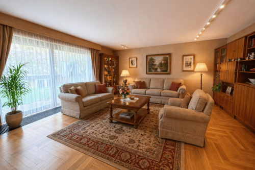 Wohnzimmer / Einrichtungsbeispiel - 
