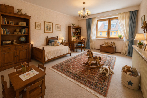 Kinderzimmer / Einrichtungsbeispiel - 