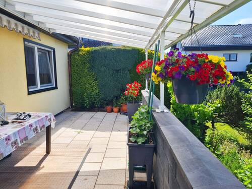 überdachte Terrasse - 