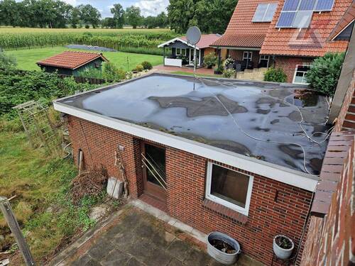 Flachdach Einzelgarage - 