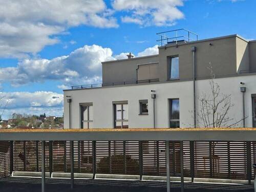 Ansicht Rückseite - 3 Zimmer Etagenwohnung in Syrgenstein