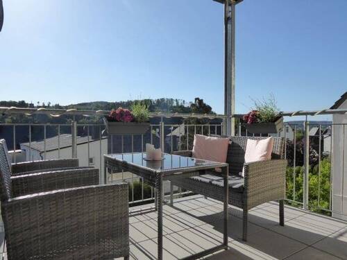 Blick vom Balkon - 3 Zimmer Etagenwohnung in Arnsberg