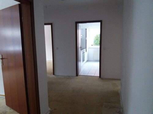 Blick vom Flur in die Zimmer - 