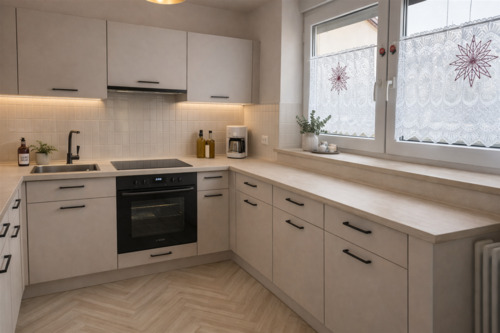 Küche - virtually staged - 4 Zimmer Reihenmittelhaus zum Kaufen in Ulm