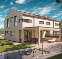 Technikfertig! Viel Geld gespart! Individuelle und moderne Doppelhaushälfte in massiver Bauweise. - Kaarst Büttgen