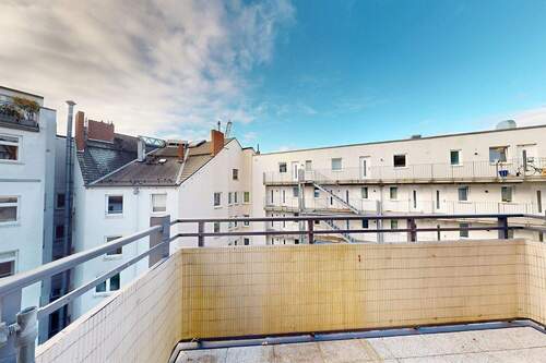 Balkon - Etagenwohnung mit 71,40 m² in Hamburg zum Kaufen