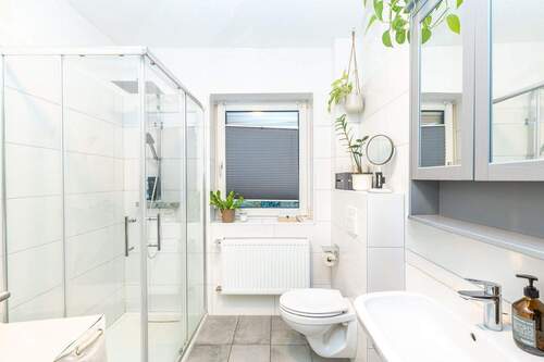 Badezimmer - Etagenwohnung mit 78,40 m&sup2; in Harsefeld zur Miete