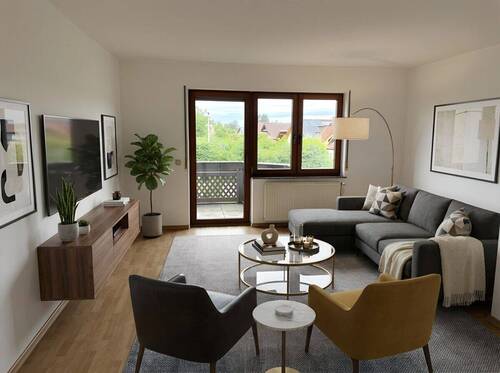 Bild 1 - Bezugsfertig! Attraktive 3-Zimmer-Wohnung in grüner Lage von Bexbach