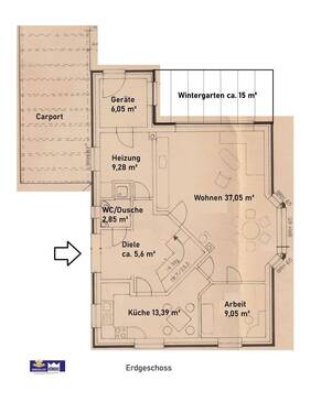 Erdgeschoss - 