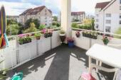Balkon - 5 Zimmer Etagenwohnung in Markranstädt