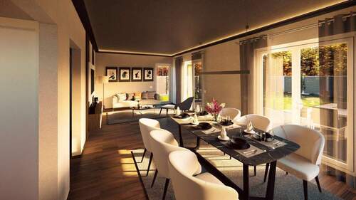 Ansicht Esszimmer - OKAL Schlüsselfertig-Plus Konzept - Mit Sascha Scheer