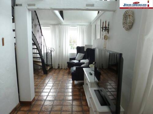 Wohnbereich mit Zugang Empore - 