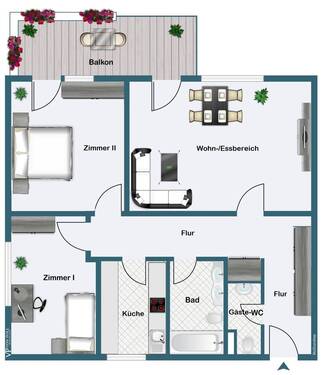 4. Obergeschoss - 