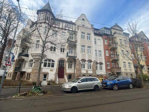 Straßenansicht Rudolfstraße - 3 Zimmer Etagenwohnung in Erfurt