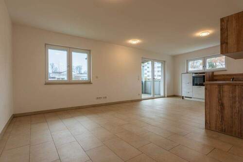 Wohn-Kochbereich (1) - 2 Zimmer Etagenwohnung zur Miete in Passau / Neustift