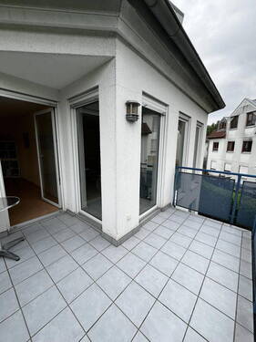 Balkon bei Zimmer 2 - 