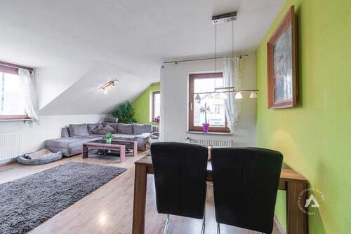 Wohn und Essbereich - Etagenwohnung mit 87,50 m&sup2; in Singen zum Kaufen