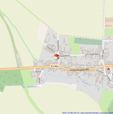 Lageplan - Grundstück in Wanzleben / Remkersleben