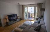 Wohnzimmer - 2 Zimmer Etagenwohnung zum Kaufen in München
