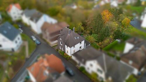 Drohnenansicht von der Seite - 