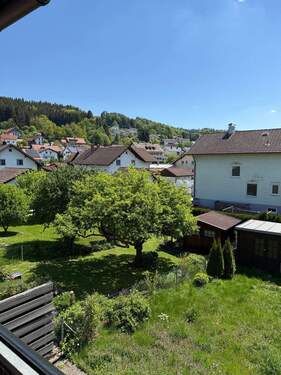 Ausblick vom Balkon - 
