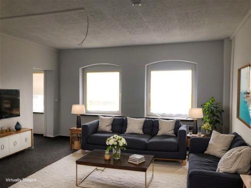 Wohnzimmer - virtually staged - 
