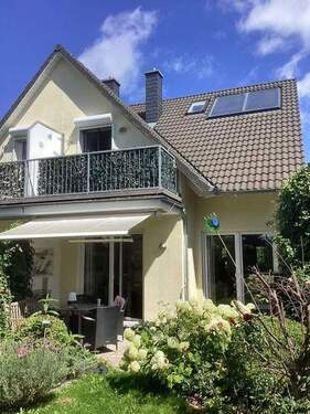 Gartenseite - 3 Zimmer Doppelhaushälfte zum Kaufen in Wittenbeck