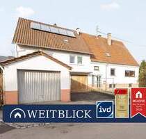 WEITBLICK: zwei Häuser zum Preis von einem Haus! - Walheim