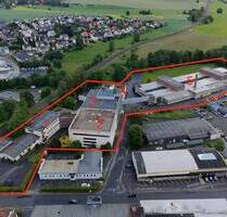 Gewerbeareal mit 13.754 m² Nutzfläche auf 27.412 m² Grundstück - Produktion | Logistik | Lager - Münchberg