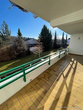 Balkon Süd-Ost - 4 Zimmer Etagenwohnung zur Miete in Krailling