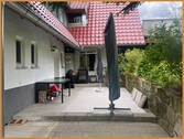Ansicht Terrasse - 4 Zimmer Doppelhaushälfte zur Miete in Zell am Harmersbach