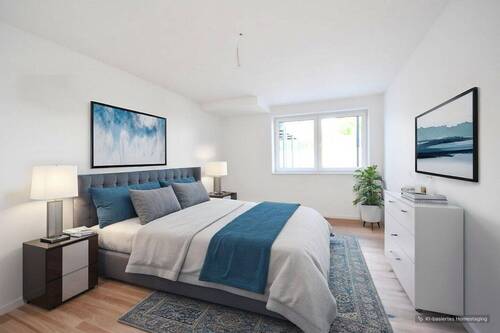 Schlafzimmer KI - Etagenwohnung mit 130,00 m² in Limburgerhof zum Kaufen